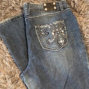 Style & Co Distressed Jean, Great Pockets size 8P